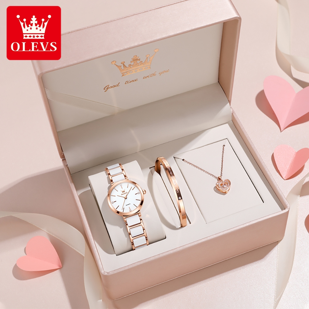 Luxury Watch Quality - Jam Tangan Wanita OLEVS 5877 Mewah