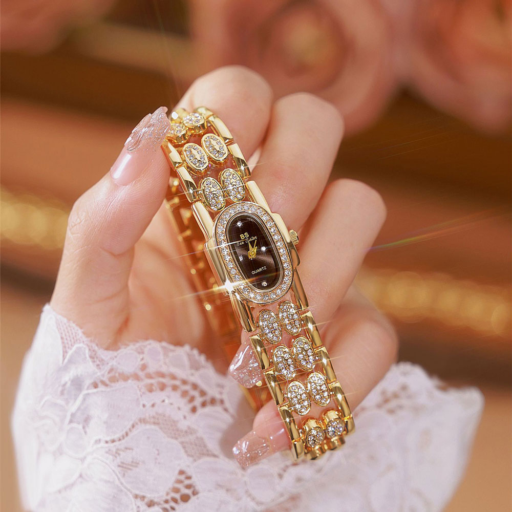 Luxury Watch Vintage - Jam Tangan Modis Gelang Emas Jam