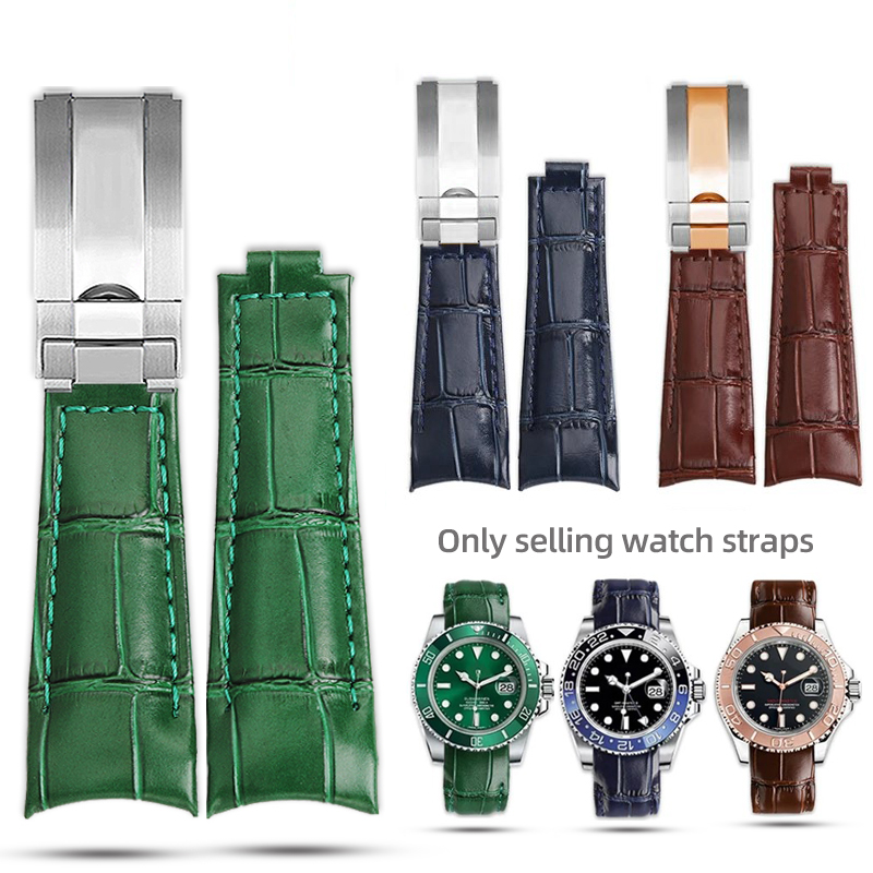 Luxury Watch Rolex - Gelang Jam Ujung Melengkung untuk Tali