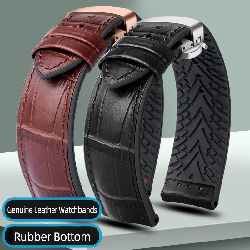 Luxury Watch Rolex - Gelang Jam Kulit Asli 19/20/21/22Mm Jam