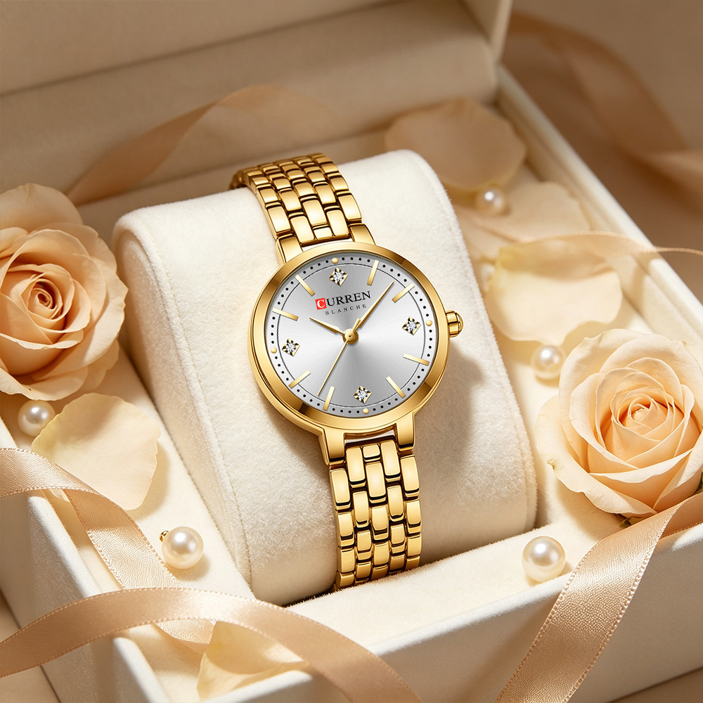 Luxury Watch Gift For Her - CURREN Jam Tangan Wanita Minimalis Tipis