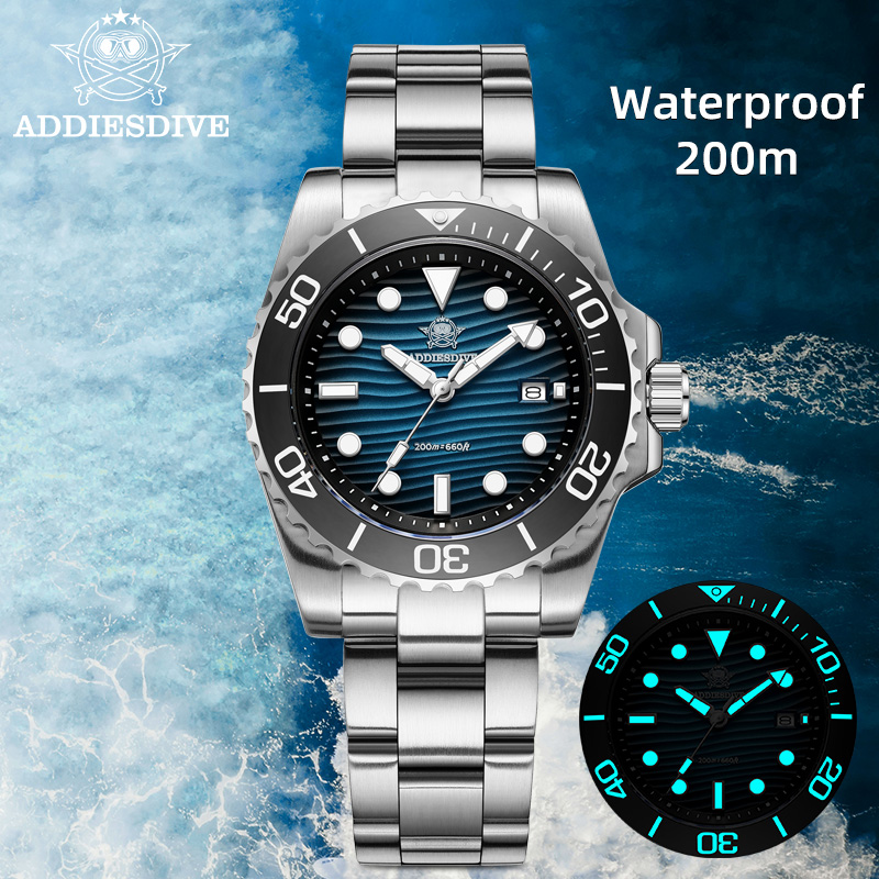 Luxury Watch Quality - ADDIESDIVE Jam Tangan Kuarsa Pria 2115