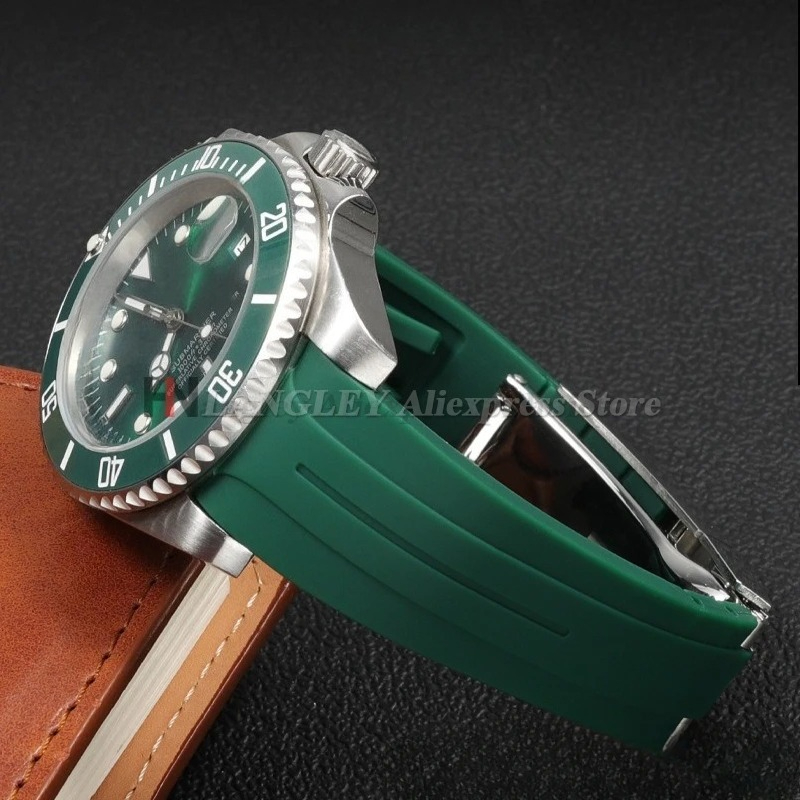 Tali Silikon Ujung Melengkung  - Luxury Watch Rolex ulasan dan harga