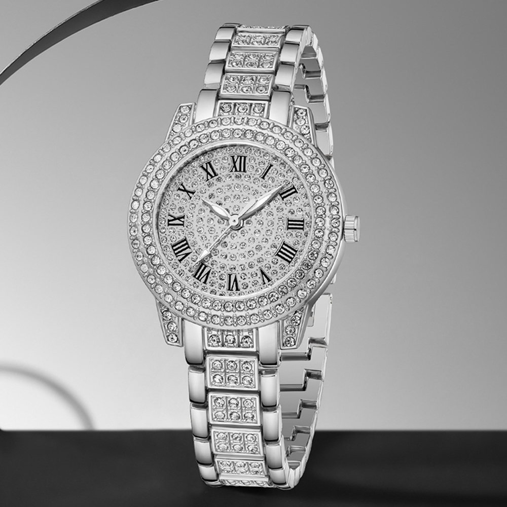3PCS Set Jam Tangan Wanita Tal - Luxury Watch Gift For Her ulasan dan harga