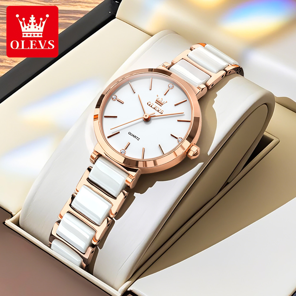 Jam Tangan Wanita OLEVS 5877 M - Luxury Watch Quality ulasan dan harga