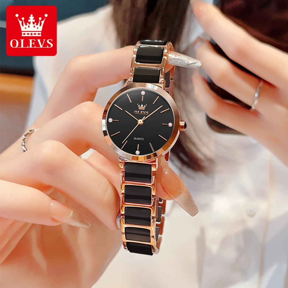 Jam Tangan Wanita OLEVS 5877 M - Luxury Watch Quality ulasan dan harga