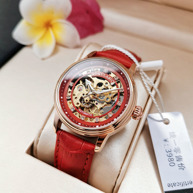 Jam Tangan Mekanis Otomatis Pe - Luxury Watch Gift For Her ulasan dan harga