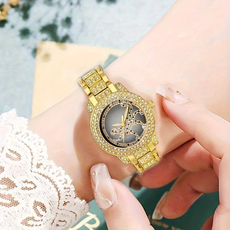 5pcs/set Jam Tangan Wanita Che - Luxury Watch Gift For Her ulasan dan harga