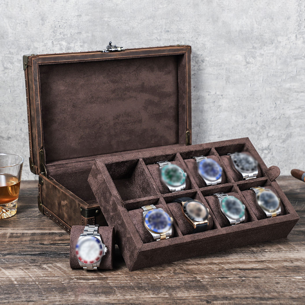 Kotak Jam Tangan Kulit Custom  - Luxury Watch Vintage ulasan dan harga