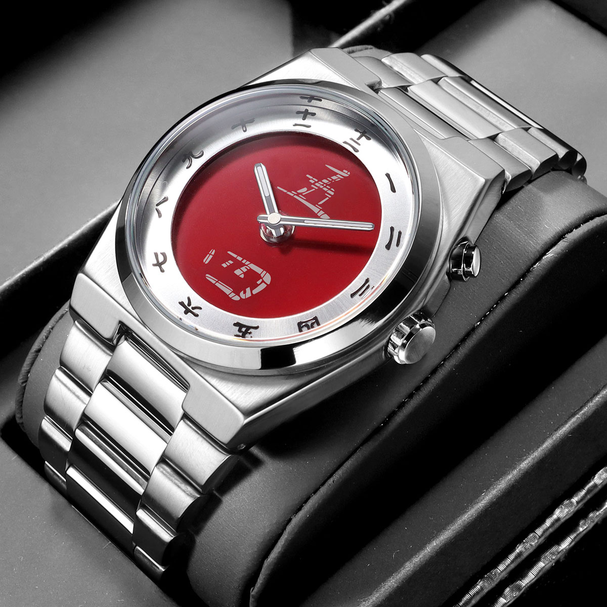 Jam Tangan Quartz Pria Minimal - Luxury Watch Green Dial ulasan dan harga