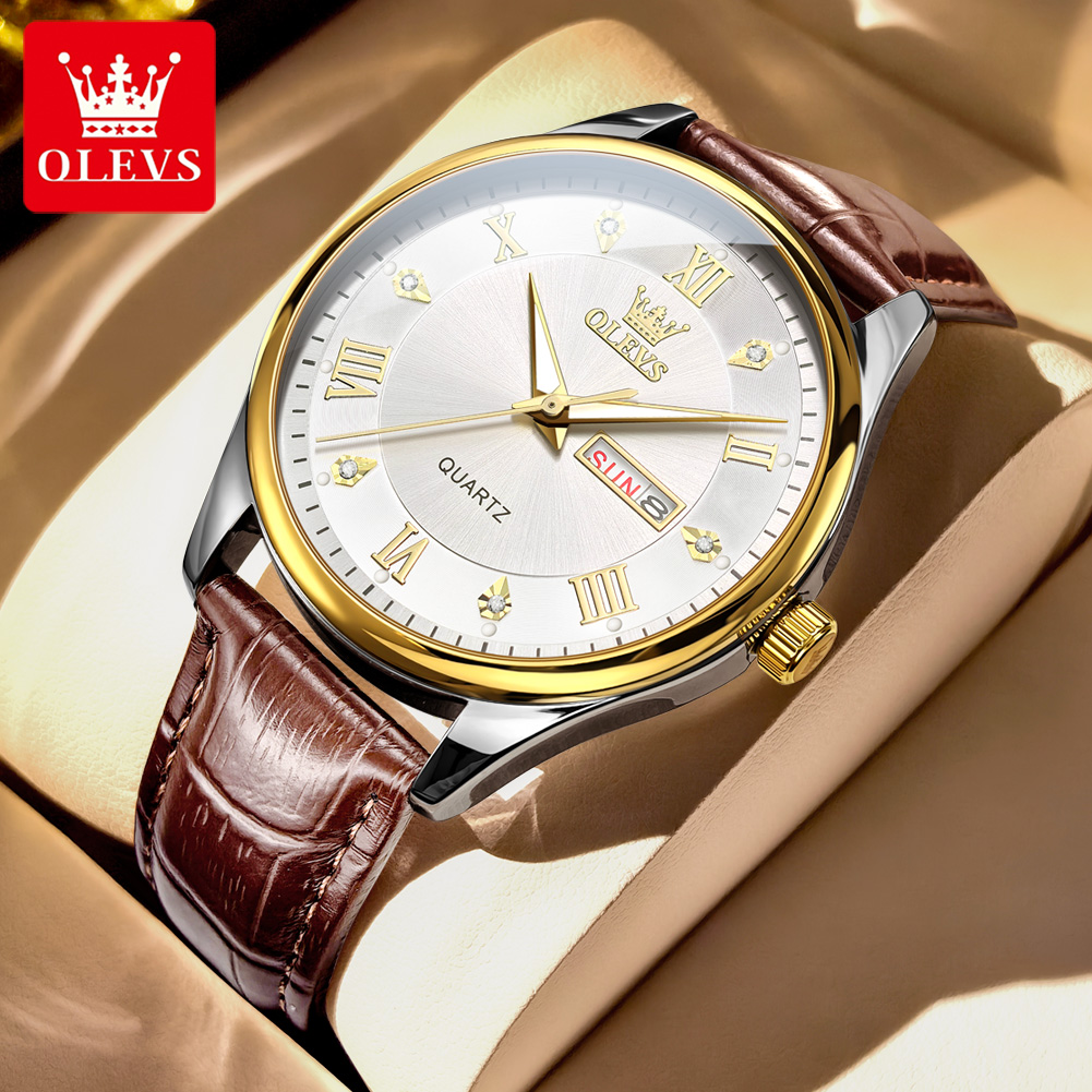 Jam Tangan Pasangan OLEVS Mere - Luxury Watch Gift For Her ulasan dan harga
