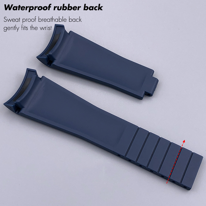 Tali jam tangan karet, 18mm 19 - Luxury Watch Rolex ulasan dan harga