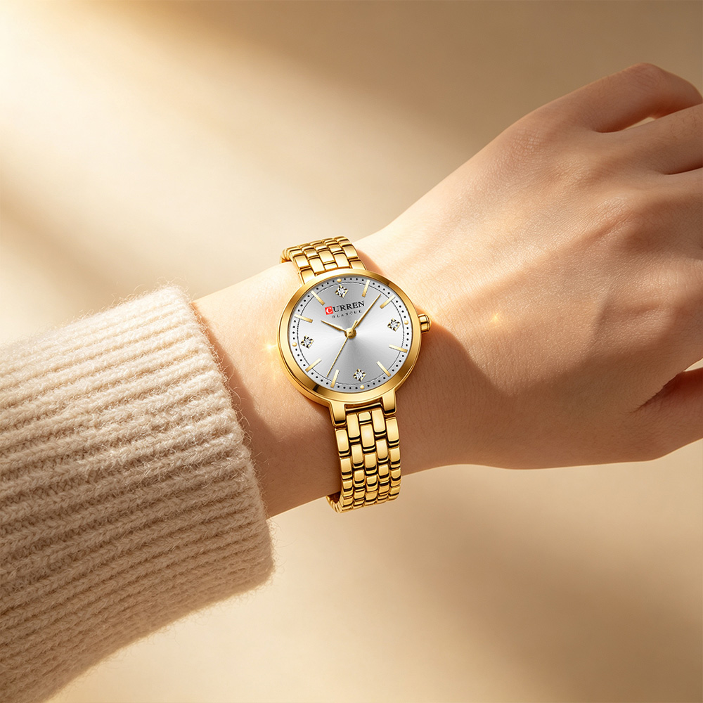 CURREN Jam Tangan Wanita Minim - Luxury Watch Gift For Her ulasan dan harga