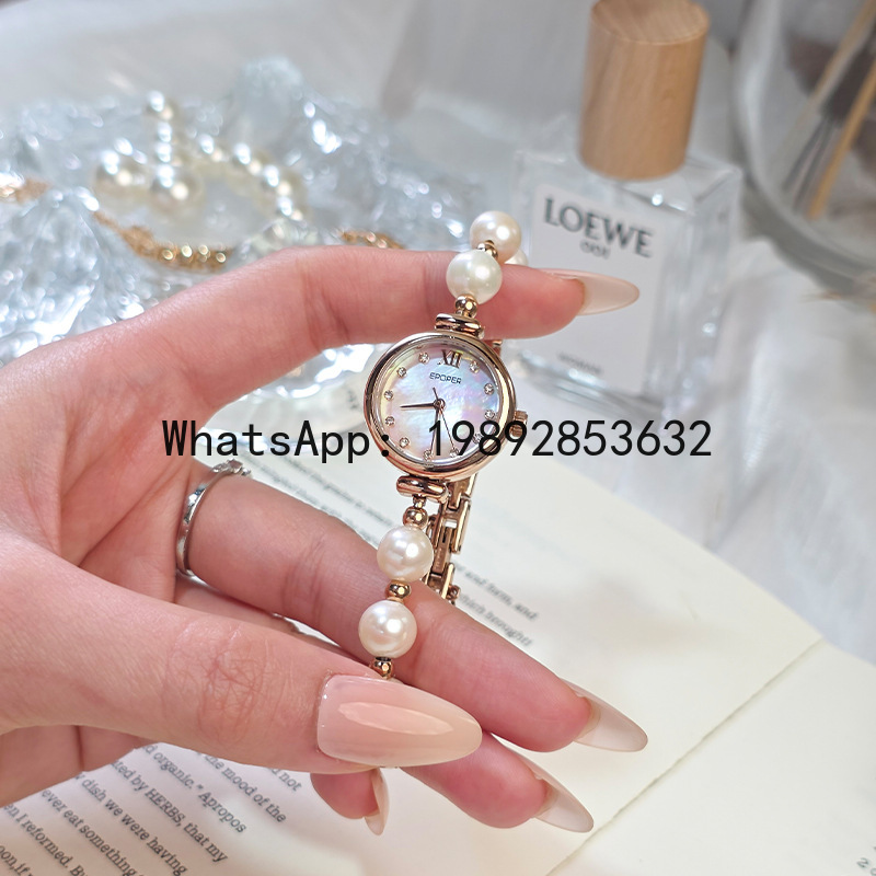 X-14 Gelang Plat Mutiara Gaya  - Luxury Watch Events ulasan dan harga