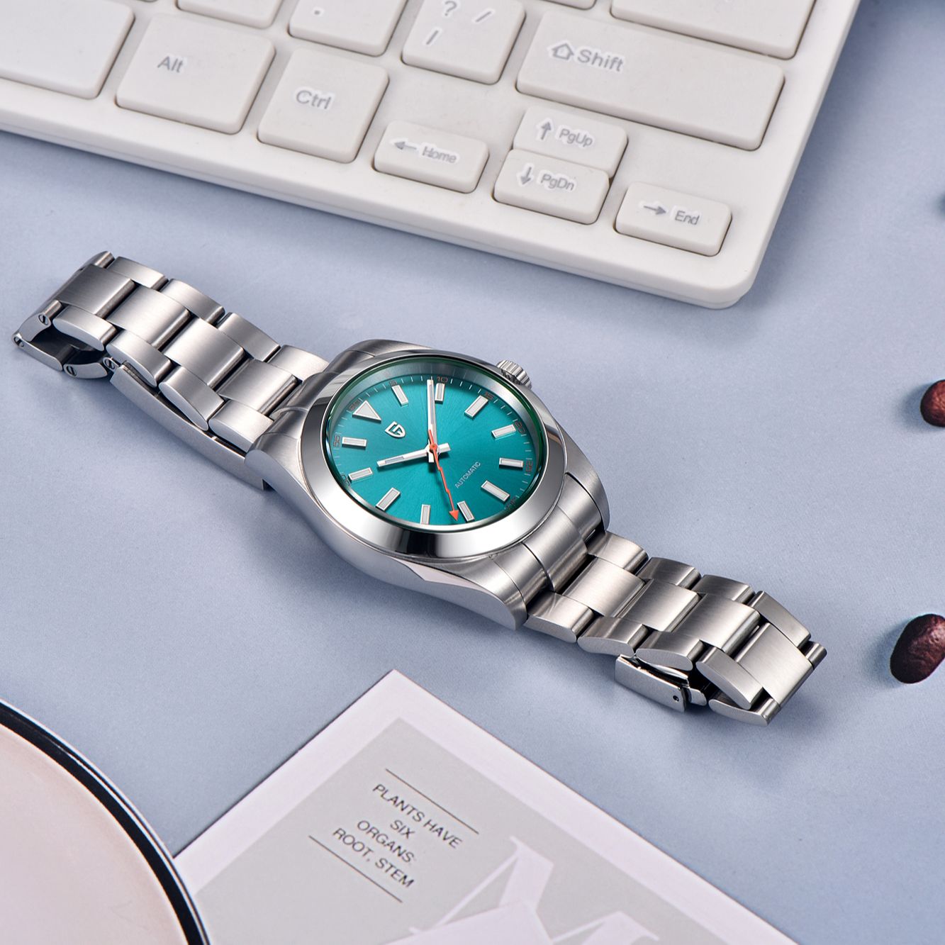 Jam Tangan Mekanis Pria PAGANI - Luxury Watch Green Dial ulasan dan harga